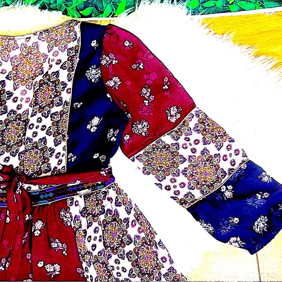 NWOT ANTHROPOLOGIE Maeve Quartier Dress (S) - Picture 6 of 8